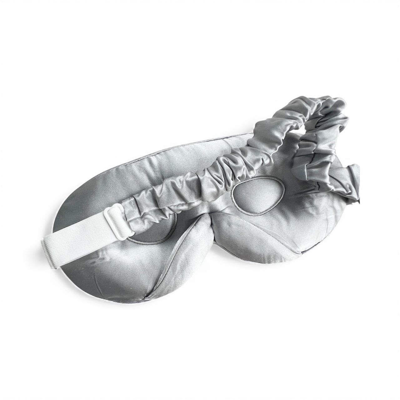 Mulberry Silk 3D Eye Mask - Silver image 2