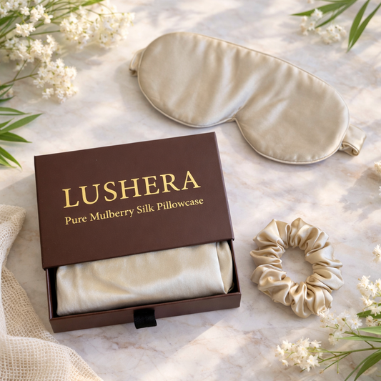 Silk Serenity Set - Champagne