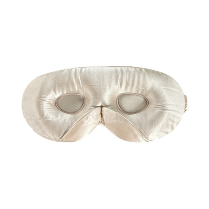 Mulberry Silk 3D Eye Mask - Champagne image 1