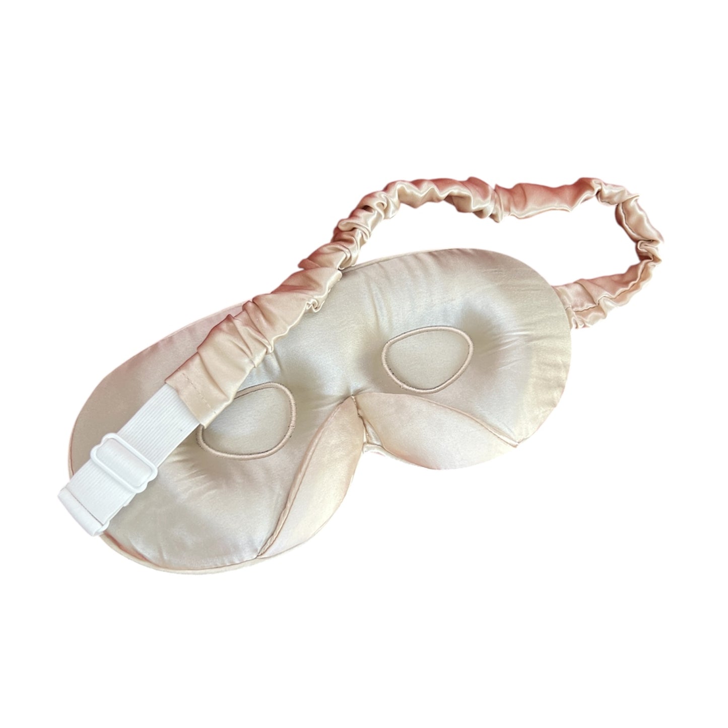 Mulberry Silk 3D Eye Mask - Champagne image 2