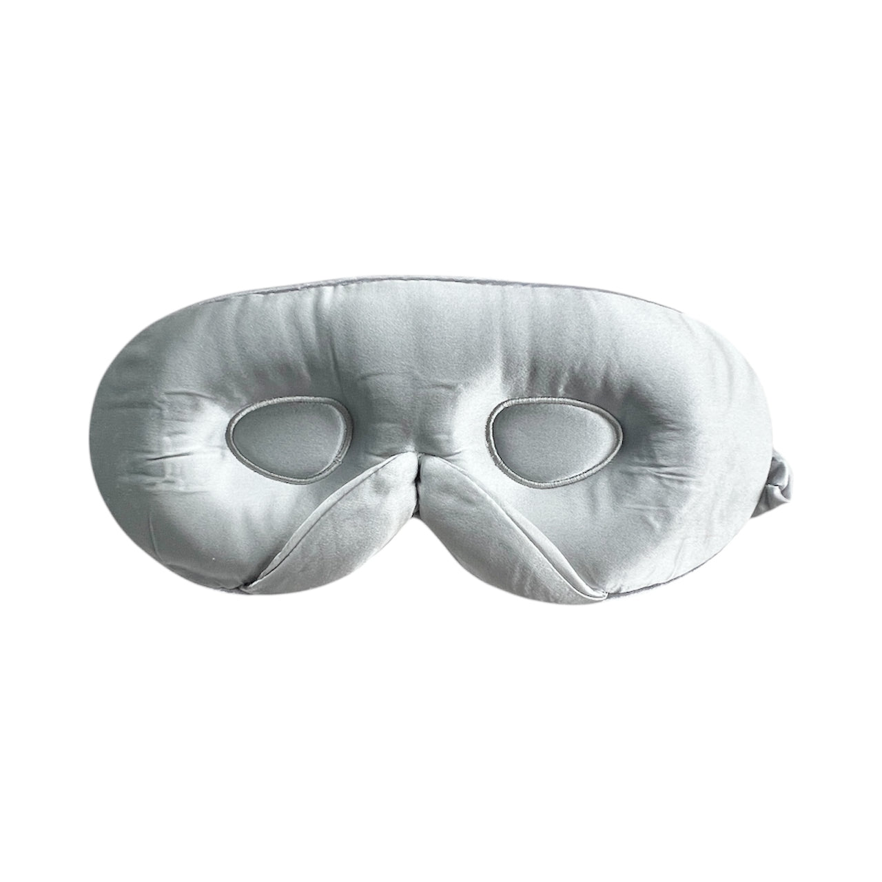 Mulberry Silk 3D Eye Mask - Silver image 1