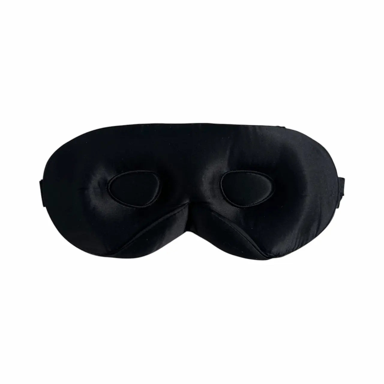 Mulberry Silk 3D Eye Mask - Black image 1