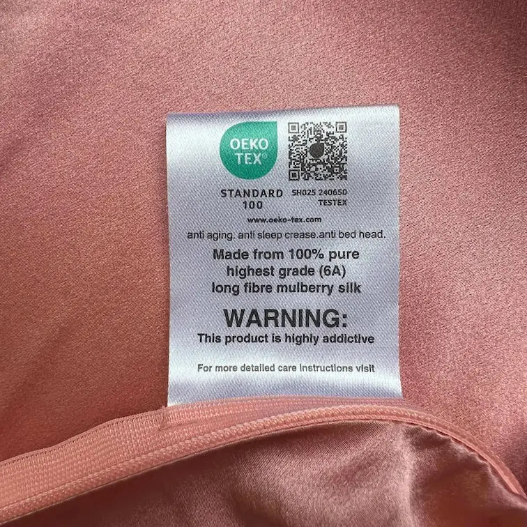 Silk Pillowcase - Pink