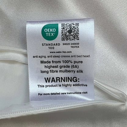 Silk Pillowcase - White