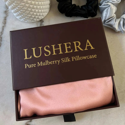 Silk Pillowcase - Pink