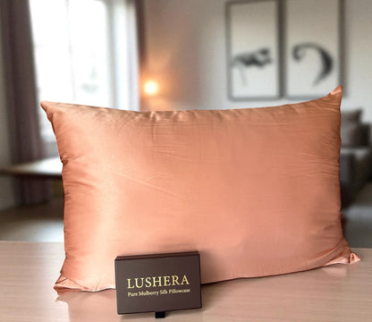 Silk Pillowcase - Pink