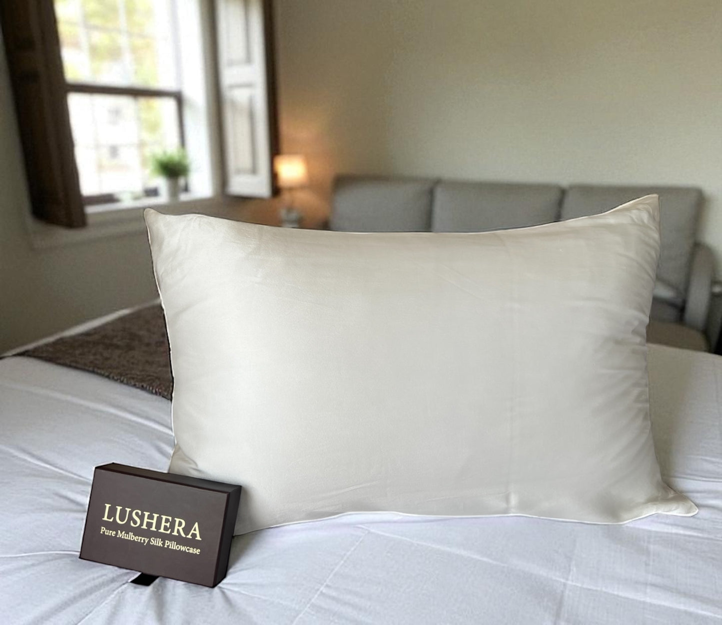 Silk Pillowcase - White