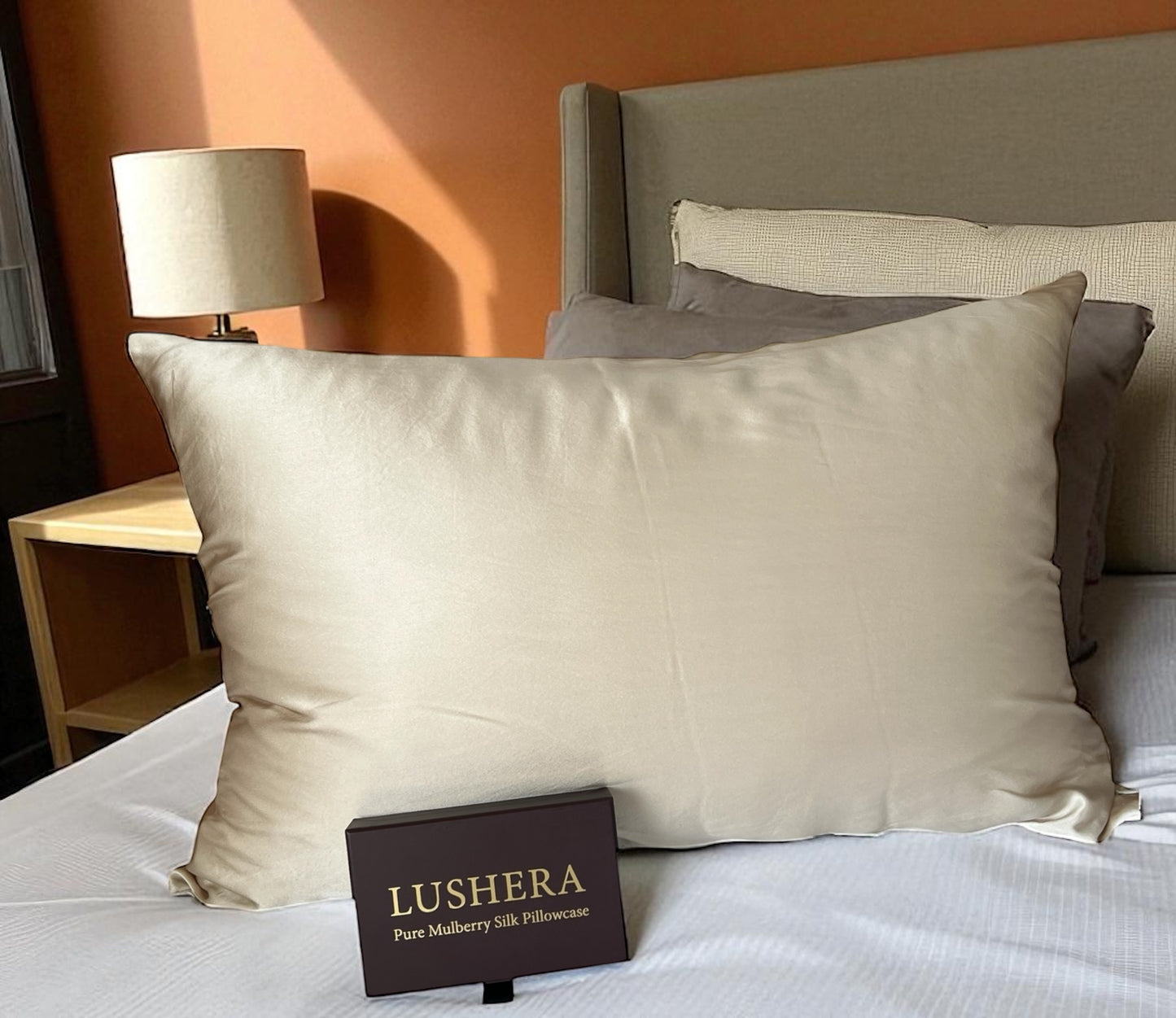 Silk Pillowcase - Champagne