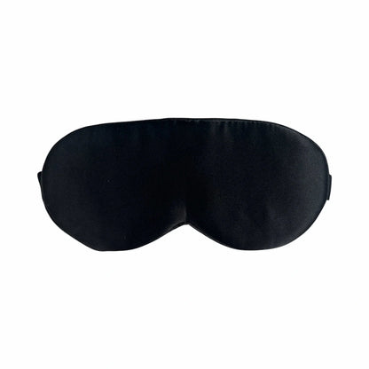 Mulberry Silk 3D Eye Mask - Black image 0
