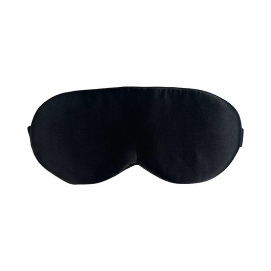 Mulberry Silk 3D Eye Mask - Black image 0