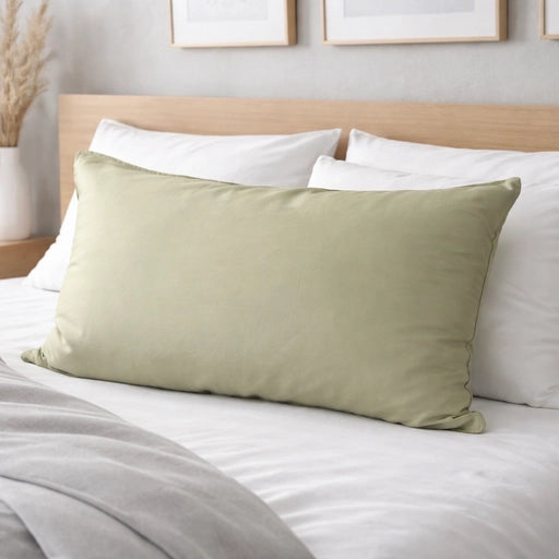 100% Mulberry Silk Pillowcase - Sage image 2