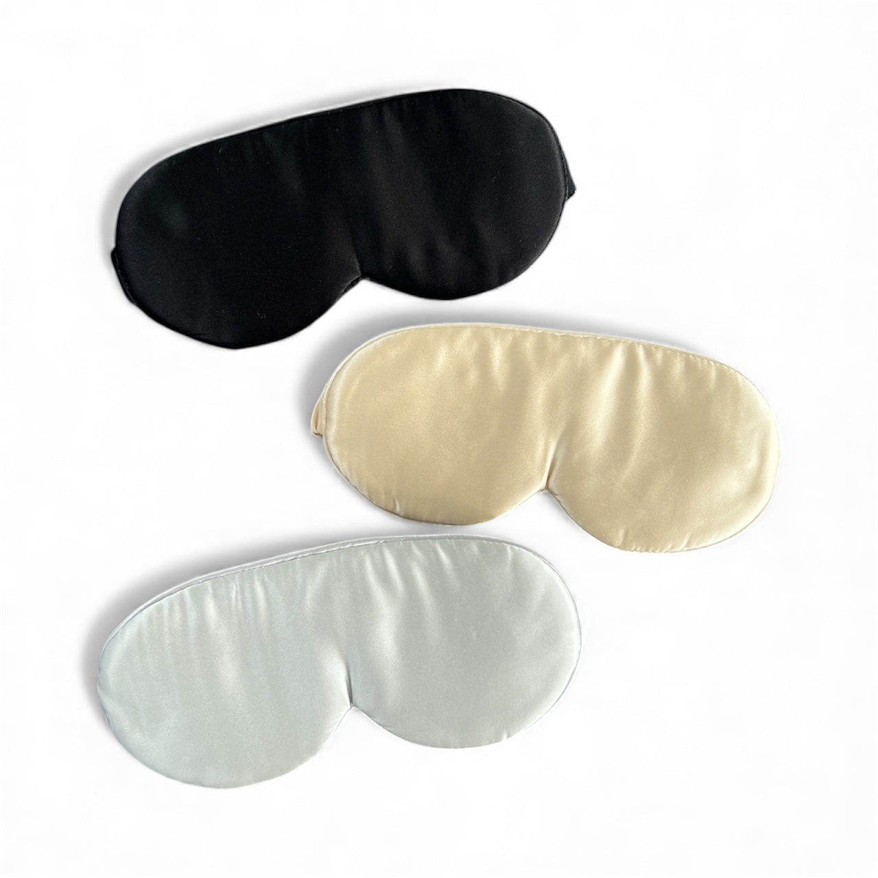 Mulberry Silk 3D Eye Mask - Champagne image 3